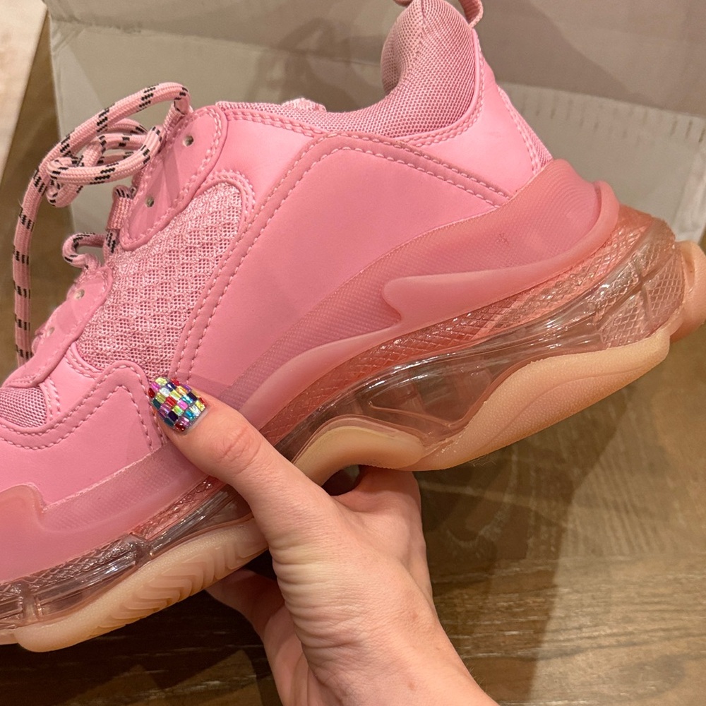 Balenciaga Triple S 'Clear Sole - Pink' - Picture 6 of 6